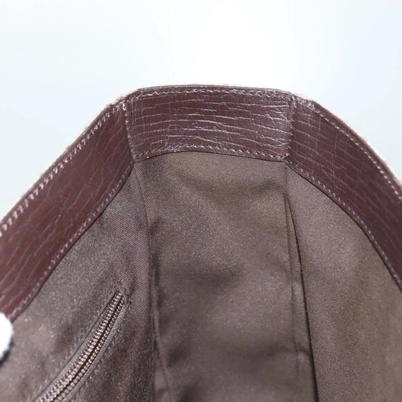 GUCCI GG Supreme Tote Bag PVC Beige Silver 141976 Auth bs28870 - Picture 11 of 16